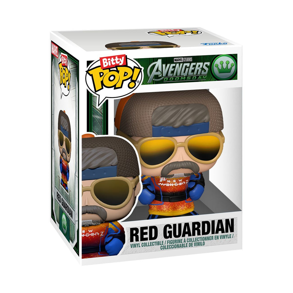 Avengers: Doomsday - Red Guardian with Avengers Tower (Bitty Pop! Town)