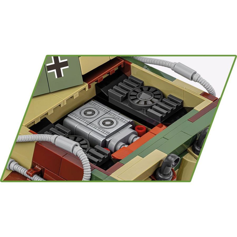 World War 2 - Panzer VI Ausf.B Konigst Construction Brick Set (802 Pieces)
