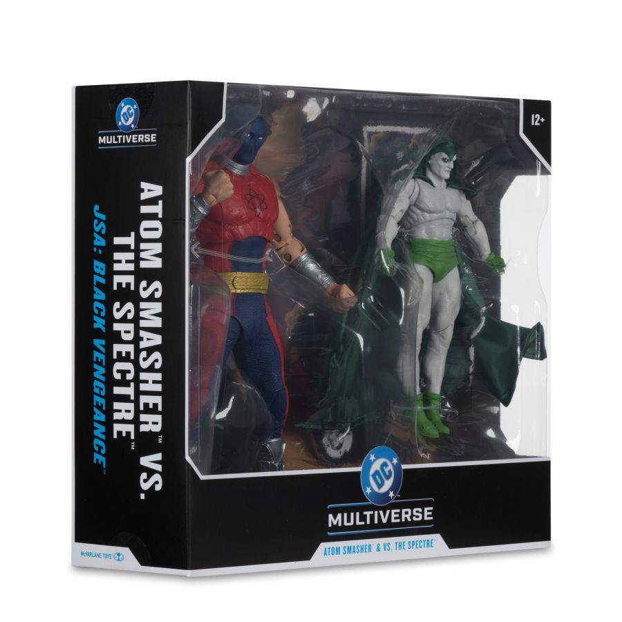DC Multiverse - Atom Smasher And Specter 7″ Figure & Megafig 2-Pack