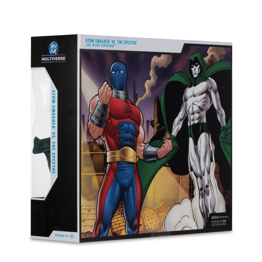 DC Multiverse - Atom Smasher And Specter 7″ Figure & Megafig 2-Pack