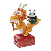 Kung Fu Panda - Po on SkateKart (186 Piece Kit)