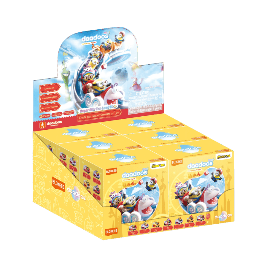 Minions - Daadoos Nest 01 The Roller-dorable Coaster Blind Box Assortment (Display of 6)