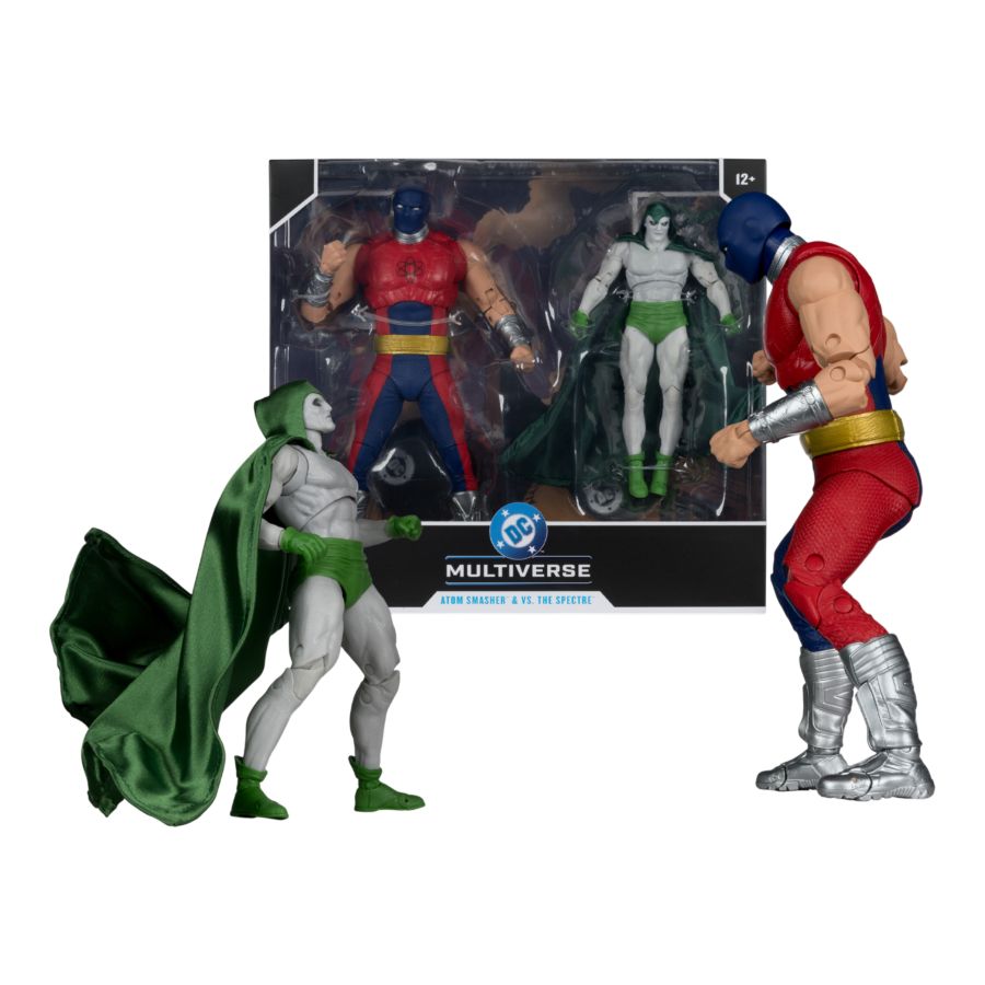 DC Multiverse - Atom Smasher And Specter 7″ Figure & Megafig 2-Pack