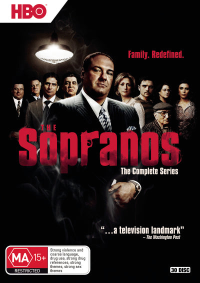 The Sopranos: The Complete Series Seasons 1 - 6 DVD