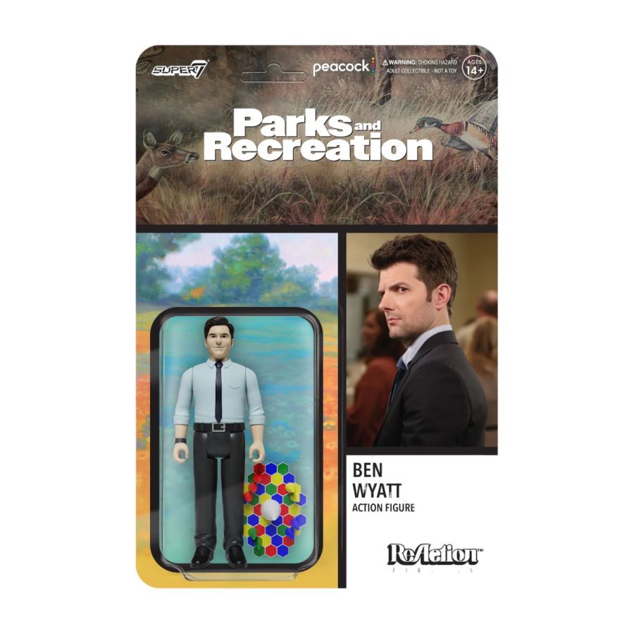 Parks and Recreation - Ben Wyatt ReAction 3.75″ Action Figure