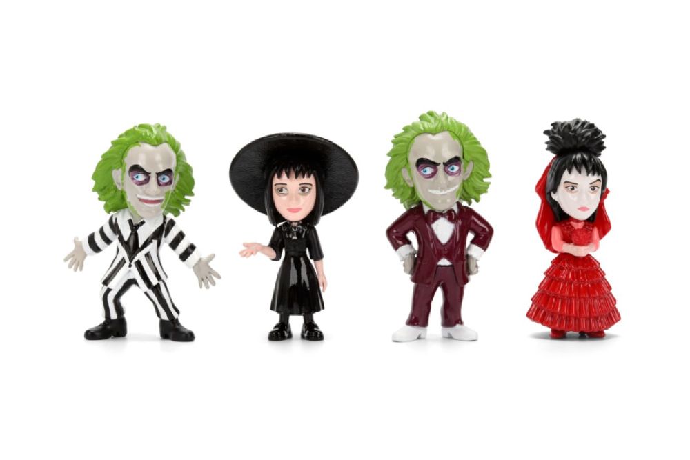 Beetlejuice - 2.5″ Metalfigs 4-Pack