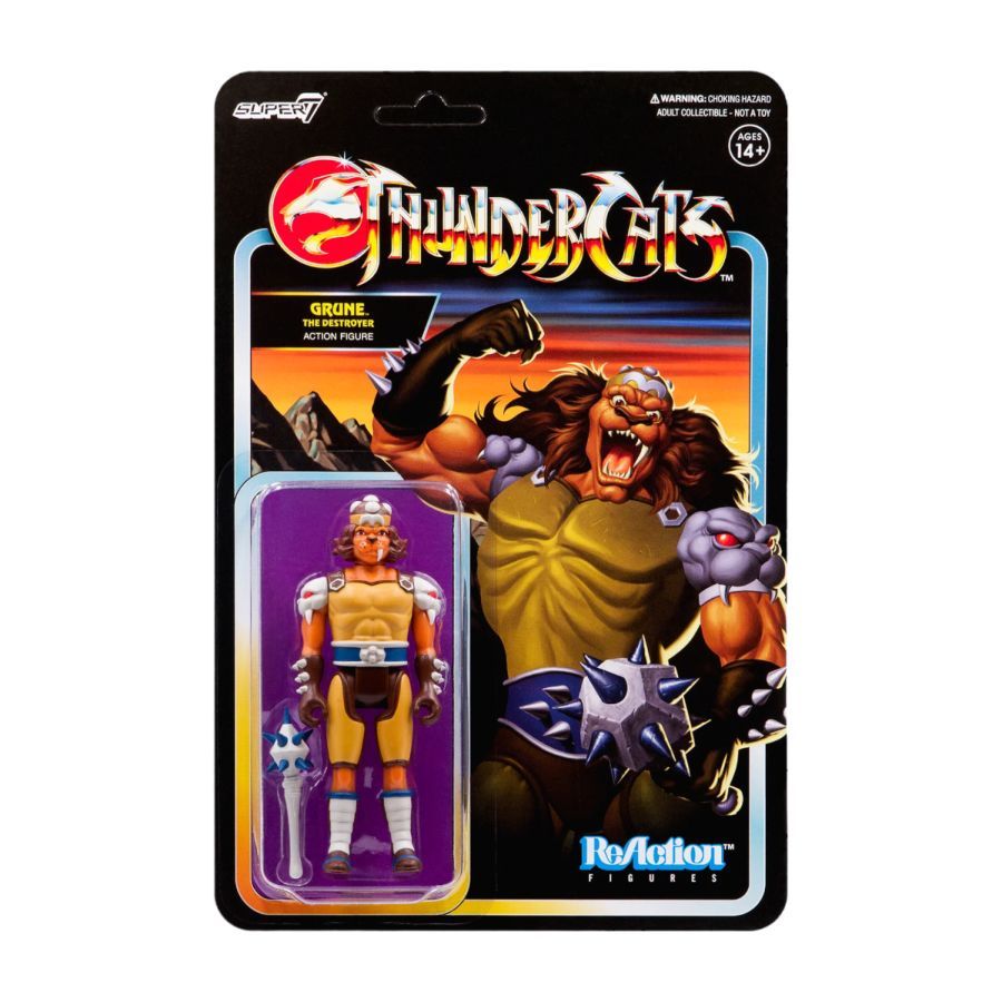 ThunderCats - Grune the Destroyer ReAction 3.75″ Action Figure