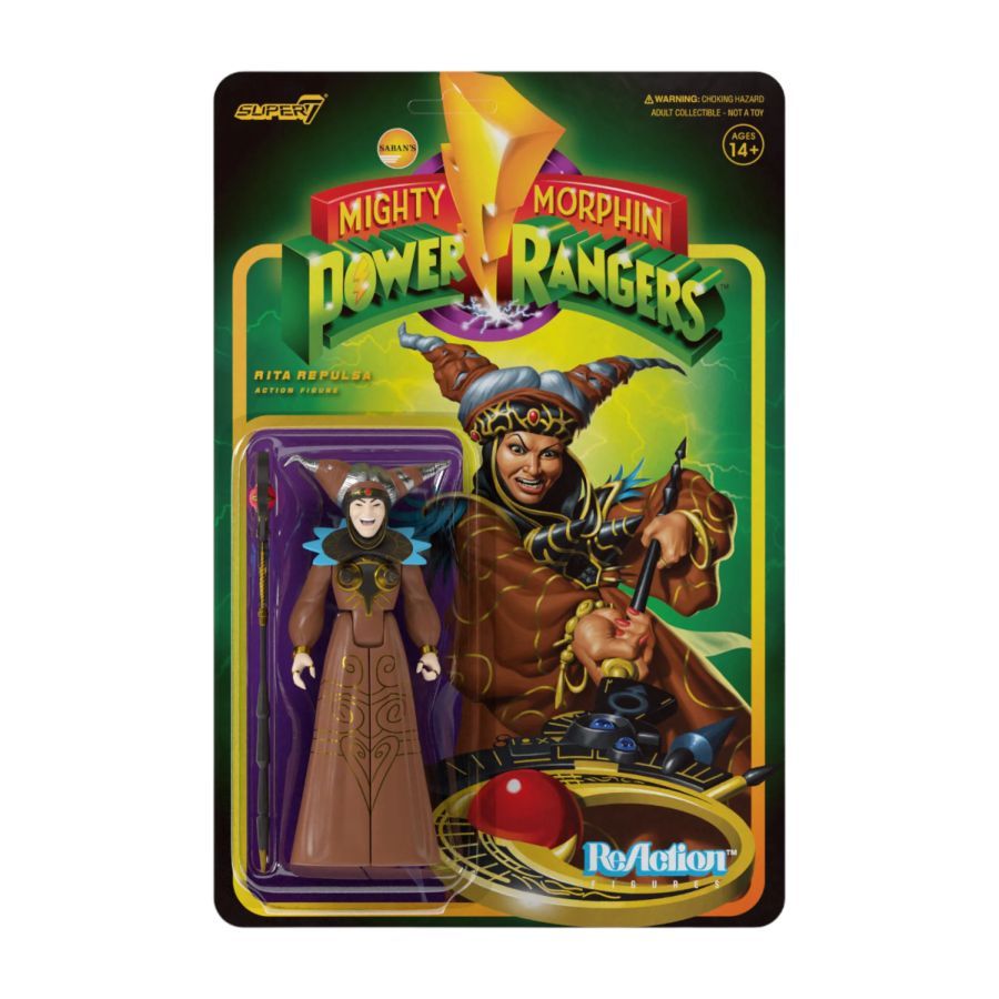 Power Rangers - Rita Repulsa ReAction 3.75″ Action Figure