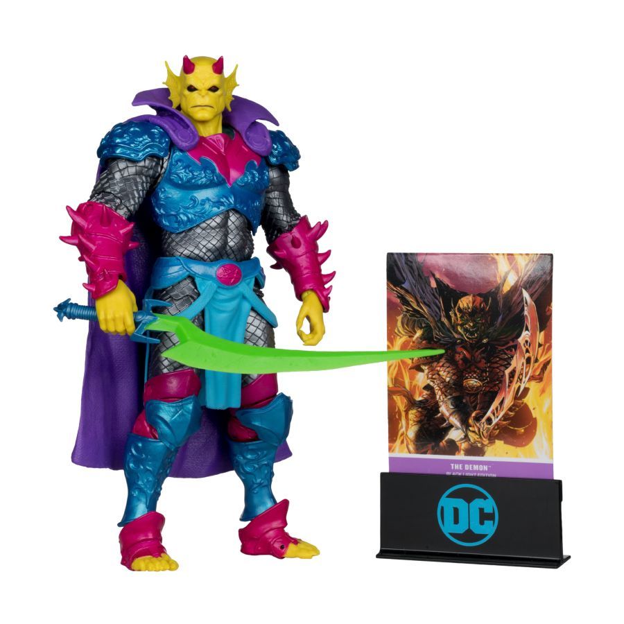 DC Comics - Demon Black Light Gold Label 7″ Figure