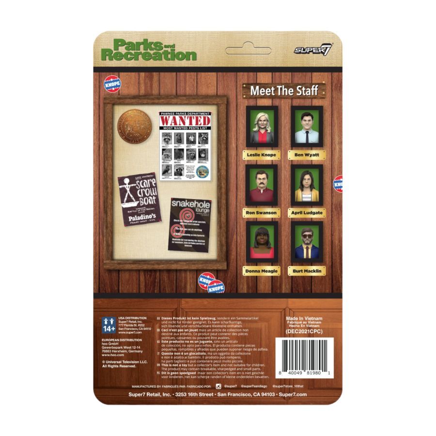 Parks and Recreation - Ben Wyatt ReAction 3.75″ Action Figure