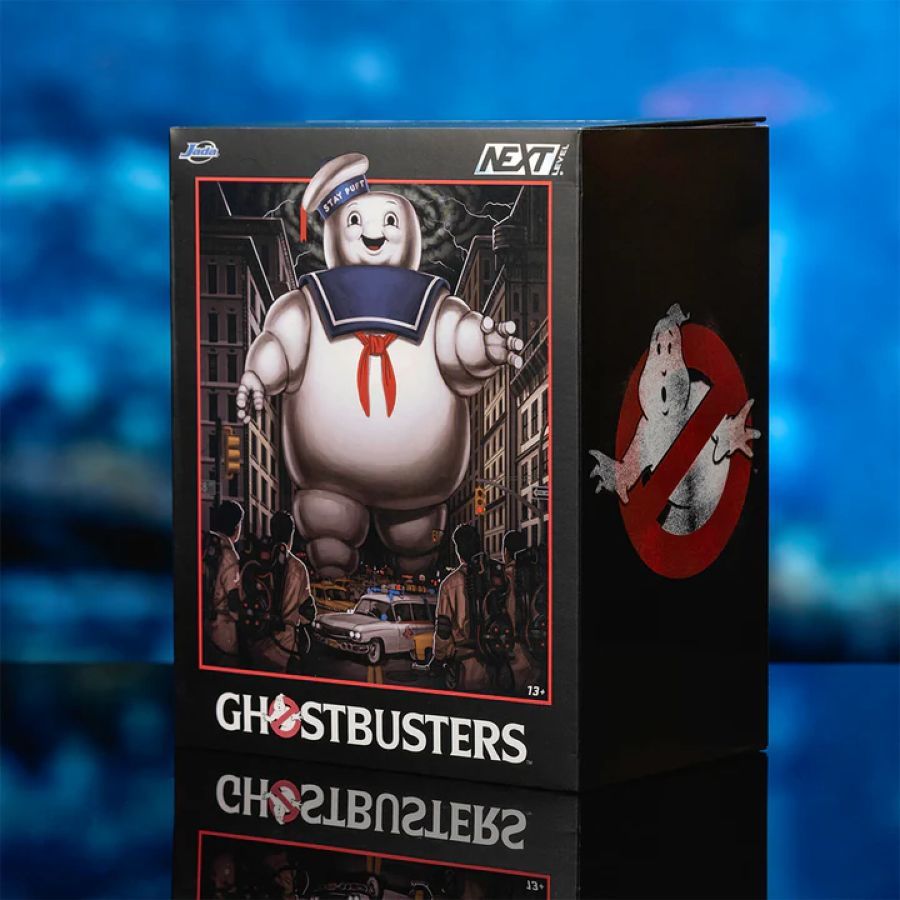 Ghostbusters - StayPuft 6″ with Ecto-1 (Next Level) Nano Set
