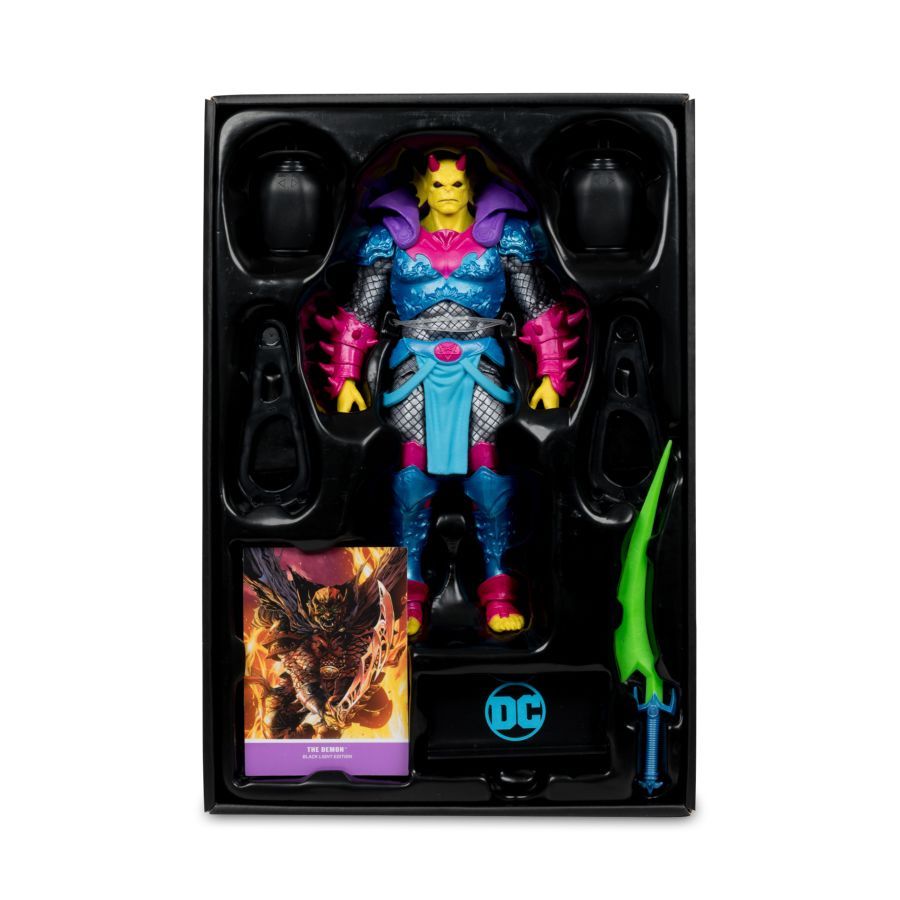 DC Comics - Demon Black Light Gold Label 7″ Figure