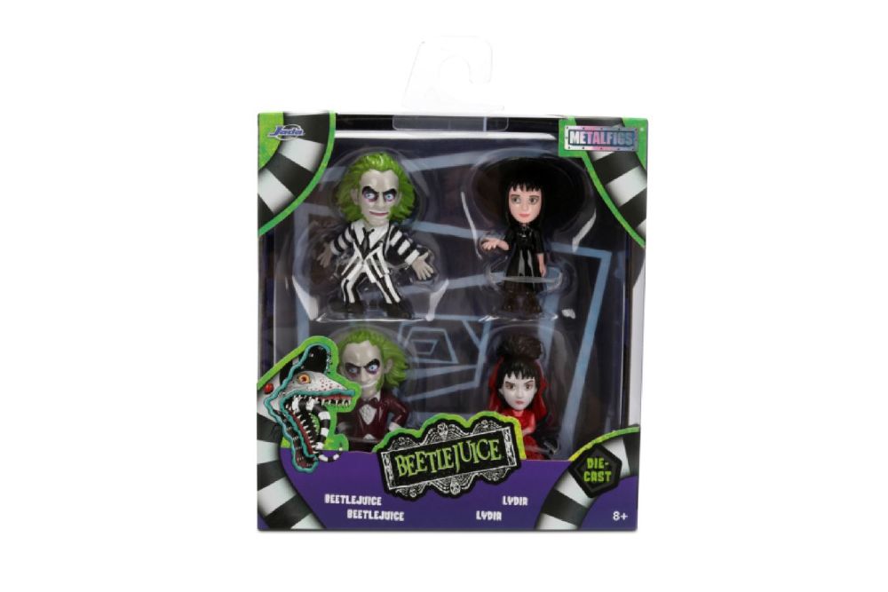Beetlejuice - 2.5″ Metalfigs 4-Pack