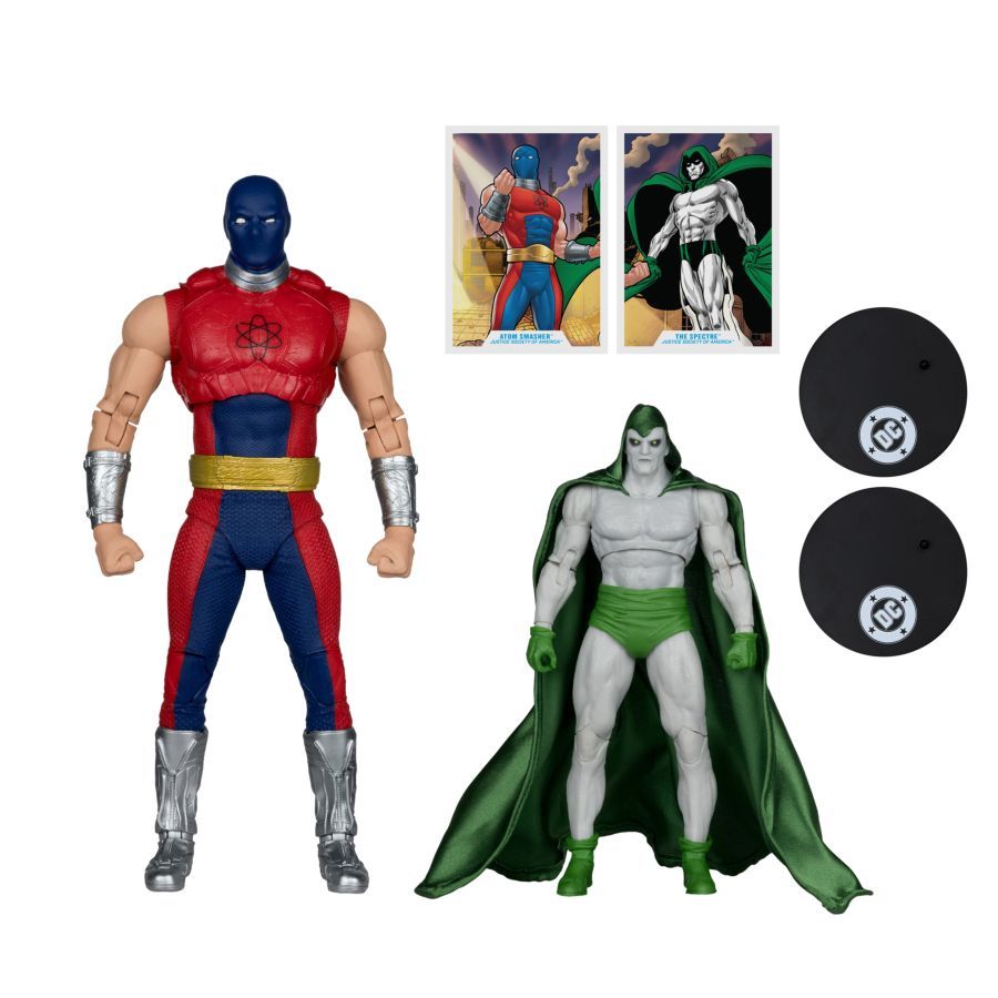 DC Multiverse - Atom Smasher And Specter 7″ Figure & Megafig 2-Pack