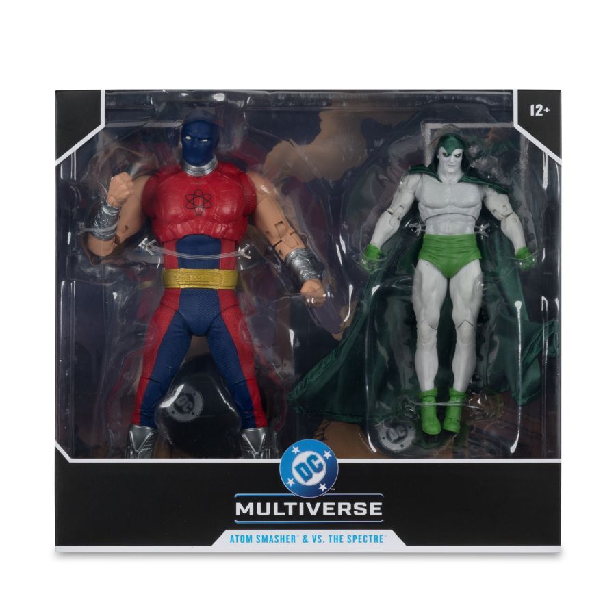 DC Multiverse - Atom Smasher And Specter 7″ Figure & Megafig 2-Pack